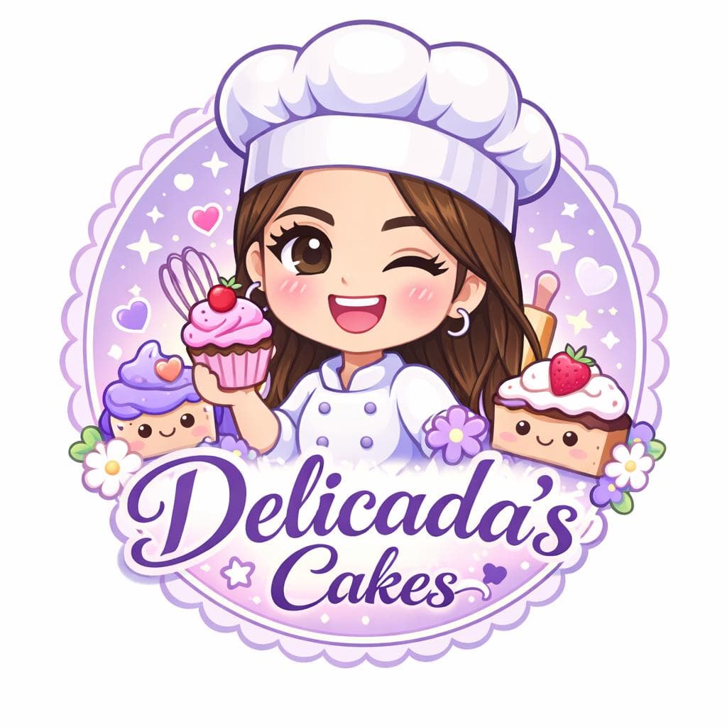 Logo Delicada's Cakes - Sonia Andrés, pastelera profesional